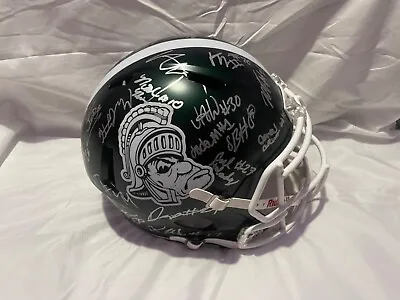 2023 MICHIGAN STATE SPARTANS Team Signed Full Size Football Helmet • $499.99