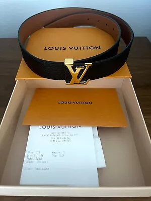 LV Initials 30MM Reversible Belt • £410