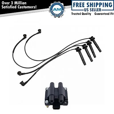 Engine Ignition Coil & Spark Plug Wire Set Kit For Legacy Impreza Forester • $64.77