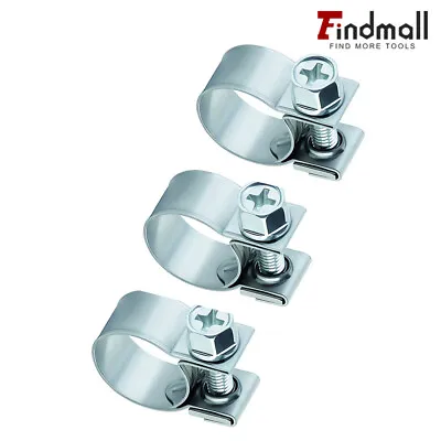 Findmall 30 Pack 1/4  5/16  3/8  Fuel Injection Hose Clamps / Auto Fuel Clamps • $7.70