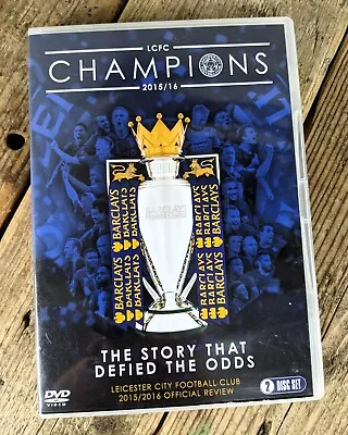 Leicester City Football Club: Premier League Champions - 2015/16 (DVD W' Poster) • £5.95