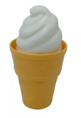 Play Food Vintage Fisher Price McDonald's Vanilla Soft Serve Ice Cream Cone • $20.69