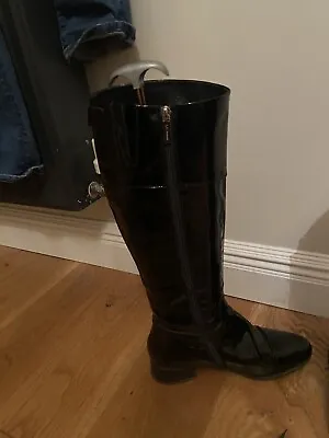 £45 • Buy LK Bennett Knee High Black Boots Size 5