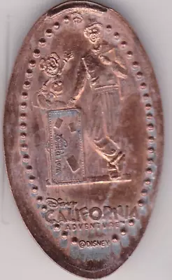 Elongated Souvenir Penny: Disney CALIFORNIA ADVENTURE/BUENA VISTA STREET Z  377 • $1.99