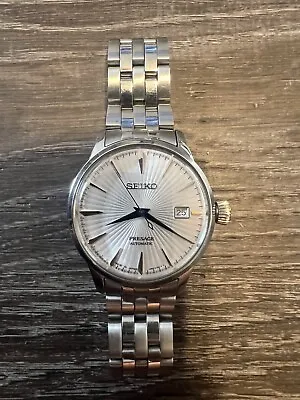 $157.50 • Buy Seiko Men's Presage Cocktail Time Automatic Stainless Watch SRPE19