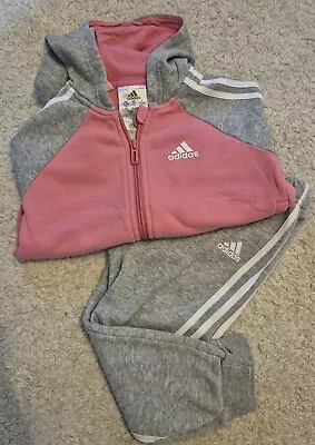 Adidas Baby Girl Tracksuit 18-24 Months • £8