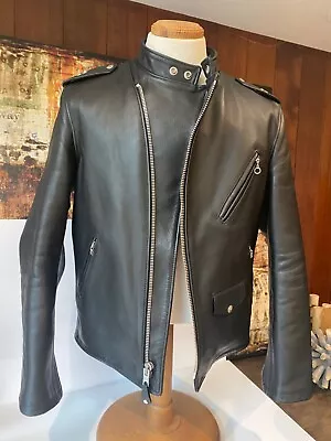 Schott Cafecto 603 USA 1 Star Riders Jacket Perfecto Leather USA Size 42 • $499