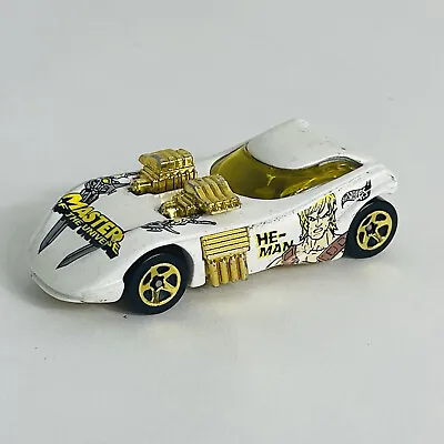 Hot Wheels He-Man Master Of The Universe Diecast Car 2.8” White 1993 Vintage • $8