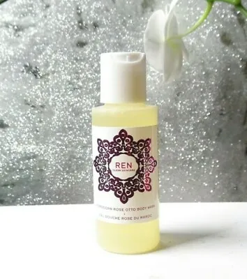 £6.99 • Buy REN Moroccan Rose Otto Body Wash 50ml Travel Size New Unopened Unboxed