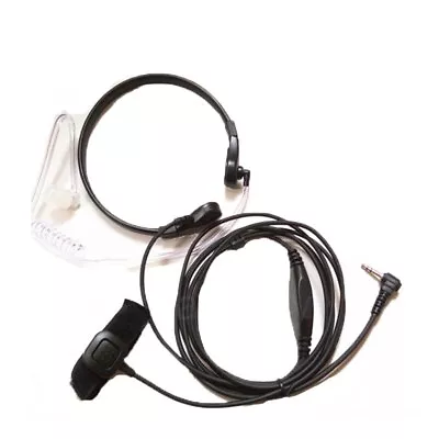 Throat Microphone Earpiece Headset Mic For Motorola Two Way Radio T6200 T5428 • $17.16
