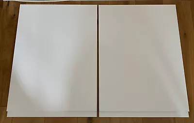 £18 • Buy Pair Of Gloss White Kitchen Cupboard Doors 496 X700 X 190mm Fits Magnet Carcus