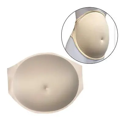 Fake Pregnancy Belly Surrogacy Prosthesis Male Female Actors Cotton Bump Fake • £21.42