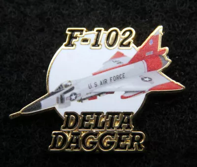 F-102 Delta Dagger Convair Lapel Hat Pin Up Us Air Force Pilot Crew Gift Afb Wow • $11.97