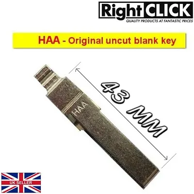 VW Audi Seat Skoda Ford Remote Flip Blade / Key Blank  HAA  (HU66) • $3.66