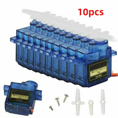 £14.99 • Buy 10pcs SG90 SG-90 Gear 9g Micro Servo For RC Airplane Helicopter Car Boat Robot