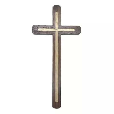 JCNART Handicrafts Wooden Wall Cross Christians Cross Catholic Cross Religiou... • $11.52