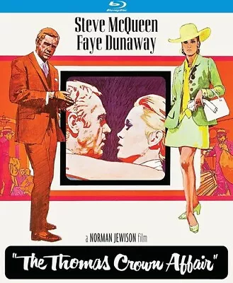 The Thomas Crown Affair (Blu-ray) Steve McQueen/Faye Dunaway BRAND NEW • $16.75