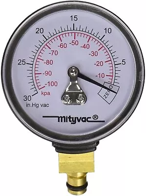 Mityvac MVA6178 2 In. Vacuum Gauge With 0 To 30 Inches Hg Scale • $19.76