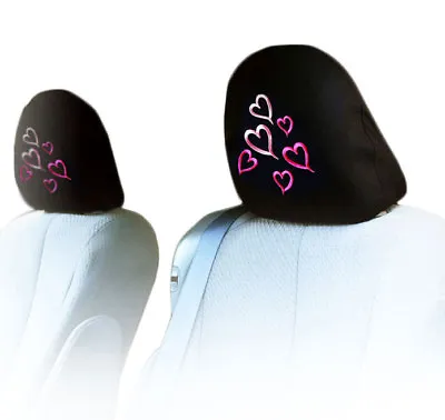 For Mazda New Pair Multi Heart Car Truck Seat Headrest Cover Great Gift • $14.59