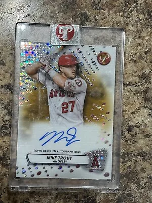 Mike Trout Pristine Auto 16/50 2023 Angels MLB  • $310