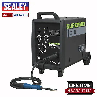 £498.99 • Buy Sealey SUPERMIG180 Professional MIG Welder 180Amp 230V With Binzel Euro Torch