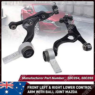 MAZDA 6 GH 2008-12 Front Lower Left & Right Control Arms & Ball Joints Assembly • $232