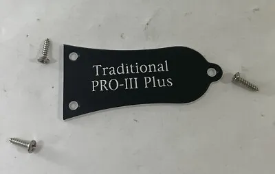 2018 Epiphone Les Paul Traditional Pro III Plus Truss Rod Cover 2-Ply W/ HW • $14.95