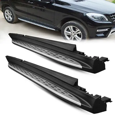 Running Boards Side Steps For 16-18 Mercedes Benz GLE 12-15 W166 ML350 ML550 • $154