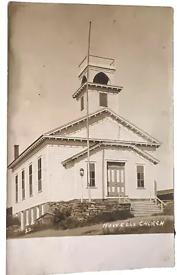 Antique RPPC Postcard Howells Church Howells New York C.1907 Undivided Back  A7 • $12.95