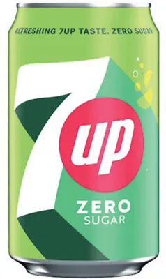 7 Up Zero Lemon And Lime Carbonated Soft Drink Canned 330ml (Pack Of 24) 251254 • £19.06