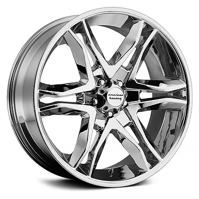 17 Inch Chrome Wheels Rims GMC Sierra Truck Savana Van 1500 Yukon 6x5.5 Lug 4 • $1272