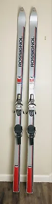 VTG Rossignol SM Competition Skis Downhill 195cm W/ Look 77 Bindings Made France • $55.20