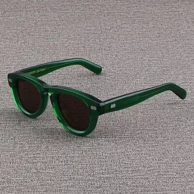 MOSCOT LEMTOSH Sunglasses Women Retro Oval Green Polarized Wide Bezel Men New • $58.99