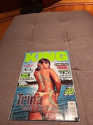 KING MAGAZINE (May-June 2004) TRINA Cover  THE THICKA THAN A SNICKA ISSUE  • $19.80