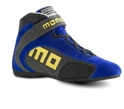 MOMO TOP GT Racing Shoes Blue Size 39  FIA  • $49