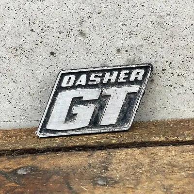 $27 • Buy Volkswagen Dasher GT Badge VW Vintage 1970s Name Plate Emblem Logo