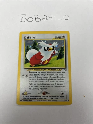 $19.99 • Buy Pokémon TCG Delibird Neo Revelation 5/64 Holo Unlimited Holo Rare