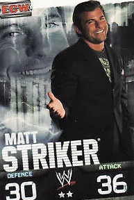 £0.99 • Buy WWE Slam Attax Evolution - Matt Striker ECW Card