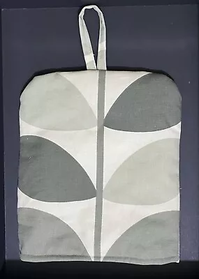 Cafetiere Cover Cosy Handmade Orla Kiely Fabric 8 Cup Pot Grey Multi Stem • £12