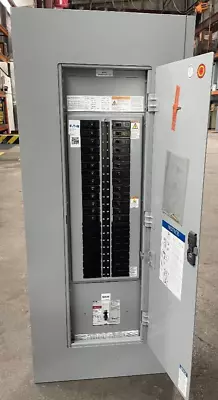 EATON PRL1A - 100 Amp - 208Y/120V MAIN Breaker Panel W/ BREAKERS • $1200