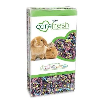 Colorful Confetti 10L Pet Bedding Hamster Rabbit Gerbil Odor Control Dust-Free • £13.32