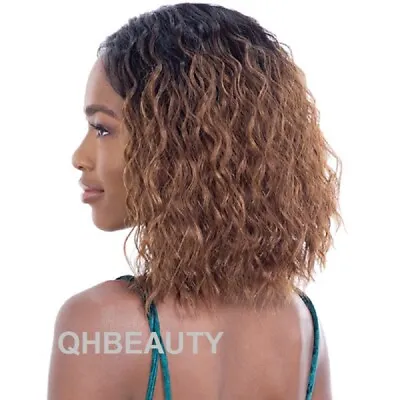Freetress Equal Synthetic Invisible Part Curly Hair Wig - Christa Short & Long • £38.99