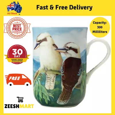 Maxwell & Williams Birds Of Australia KC 10yr Anniversary Mug 300ML Kookaburra G • $16.78