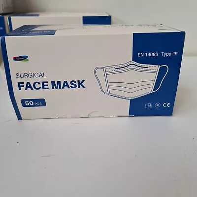 Surgical Face Mask Disposable Topgene 3-ply Type IIR 50  • £8.50