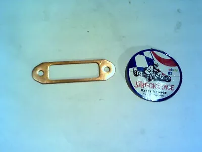 VINTAGE GO KART NOS RACING McCULLOCH EXHAUST GASKET COPPER CART PART • $6.95