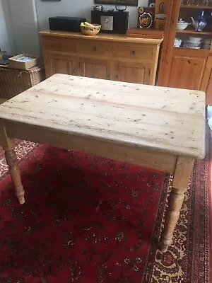 Reclaimed Pine Farmhouse Table - Requires Treatment • £40