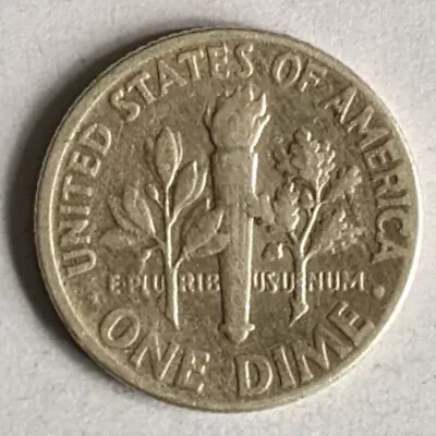 1954 United States Of America USA Dime 10c Coin • £1.89