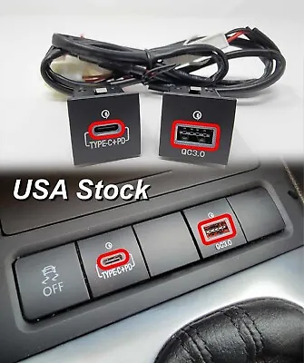 VW MK5/MK6 Car USB Charger Socket Quick Charger Adapter 06-14 • $18.95