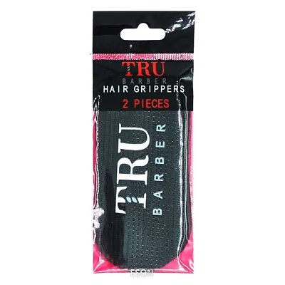 Black Tru Barber Hair Gripper (2pcs) Grip Haircut Hairdresser Salon Spa Beauty • £9.49