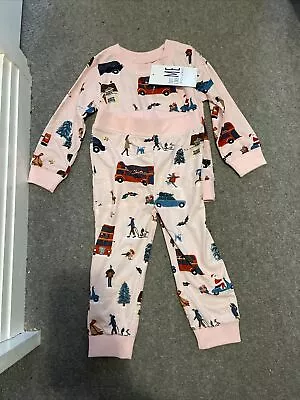£12 • Buy Next Girls Pink Christmas Pyjamas 1.5-2 Years BNWT